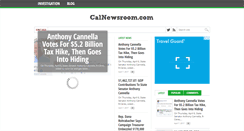 Desktop Screenshot of calnewsroom.com
