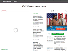 Tablet Screenshot of calnewsroom.com